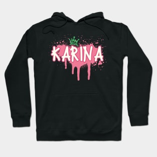 Karina Aespa Graffiti Hoodie